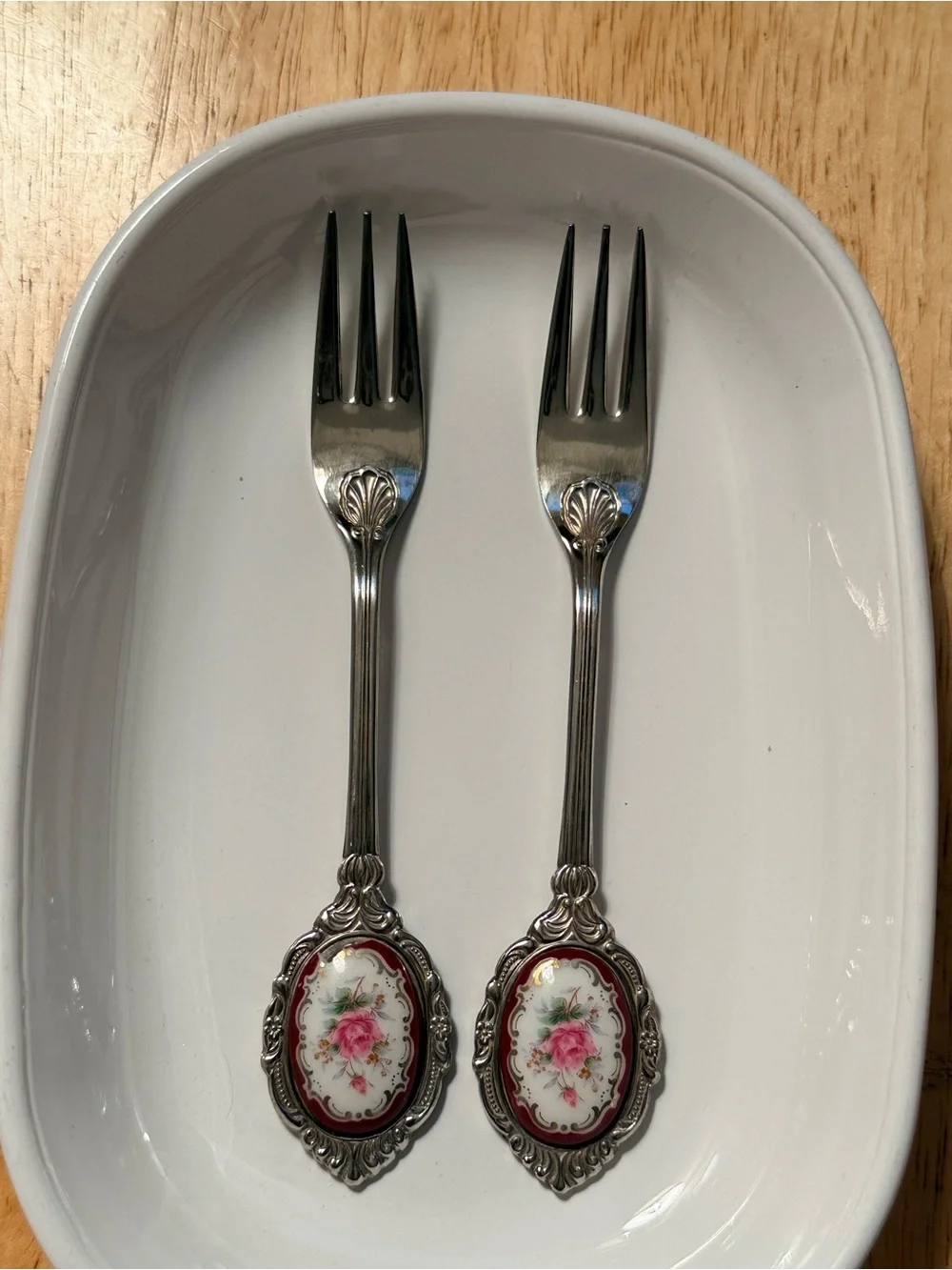 Stainless Silver decorative dessert